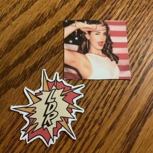 Lana del rey stickers set